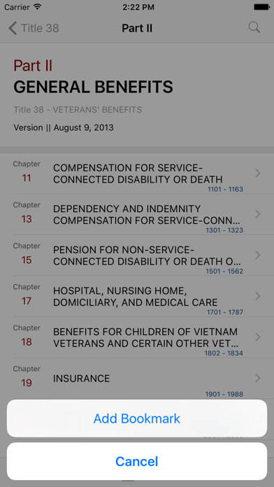 How to cancel & delete 38 USC - Veterans' Benefits (LawStack Series) from iphone & ipad 3