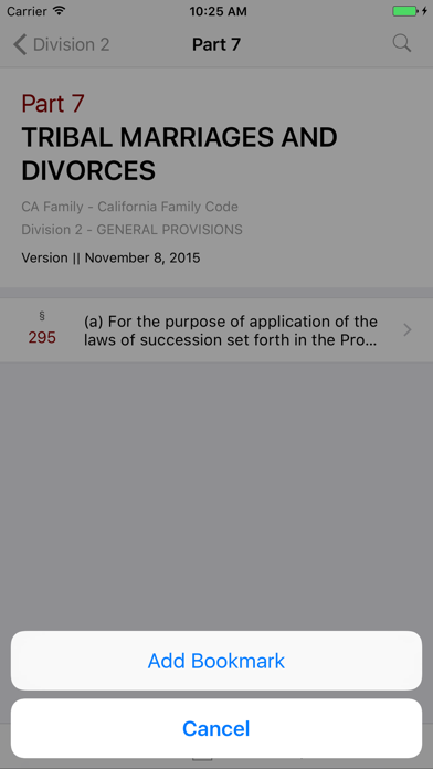 How to cancel & delete California Family Code by LS from iphone & ipad 3