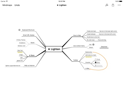 Lighten: Mind Mapping by XMind screenshot 4