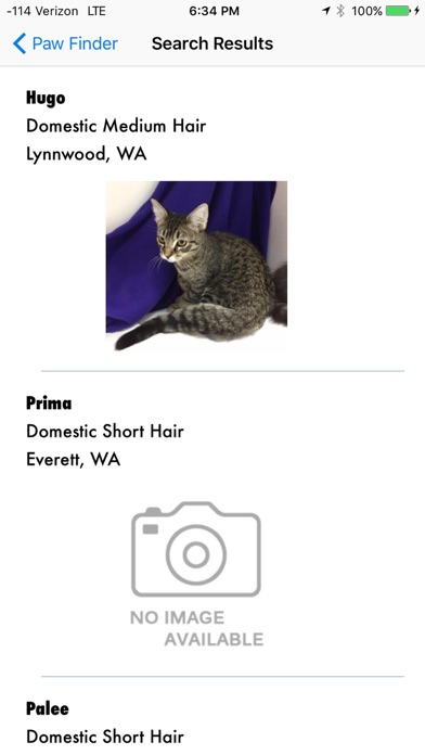 PawFinder Pet Search screenshot 2