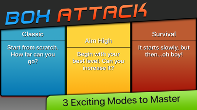 Screenshot from Box Attack: Stack and Survive