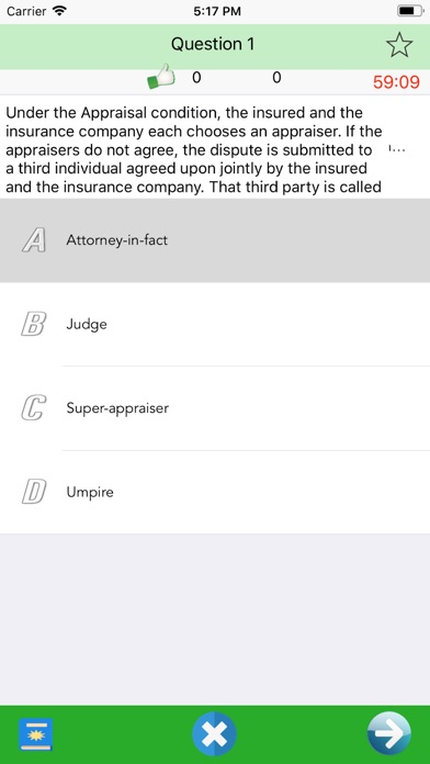 Property & Casualty Exam screenshot 3