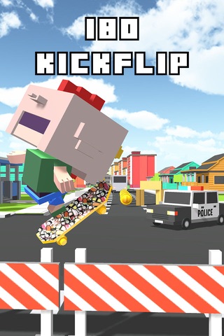Blocky Pro Skater Boy Extreme screenshot 2