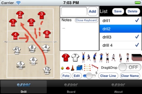 Volleyball Scout1 screenshot 3