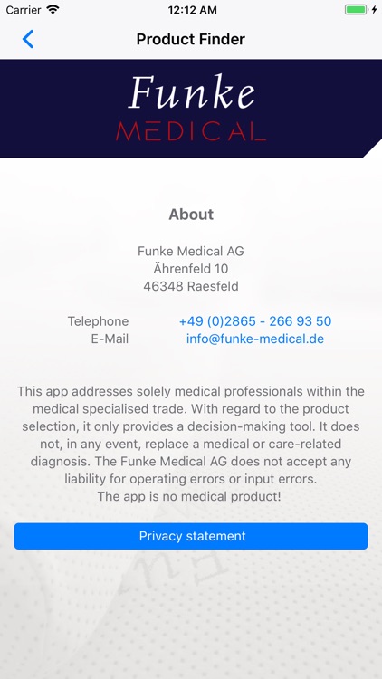 Funke Medical Product Finder screenshot-6