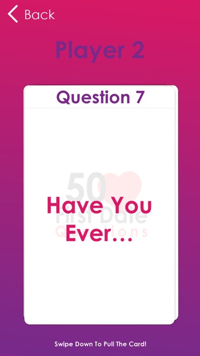 50 First Date Questions screenshot 3