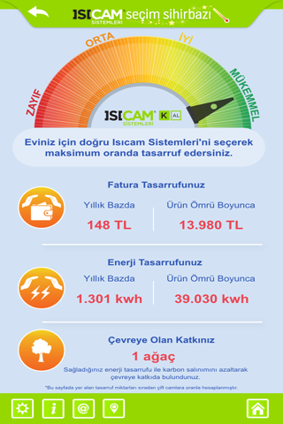 Isıcam Seçim Sihirbazı - náhled