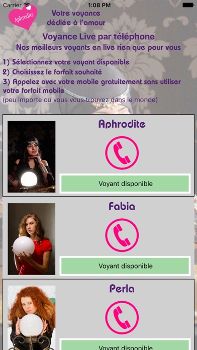 Aphrodite Voyance screenshot 4