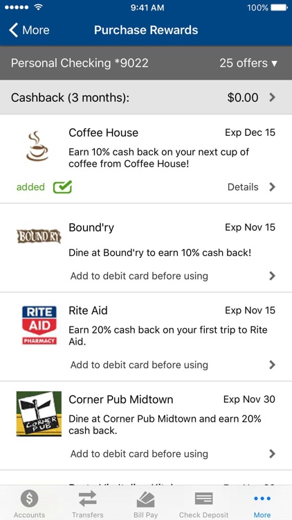 Centier Bank Mobile screenshot-3