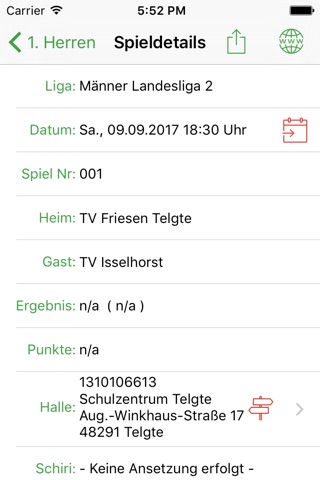 TV Friesen Telgte Handball screenshot 3