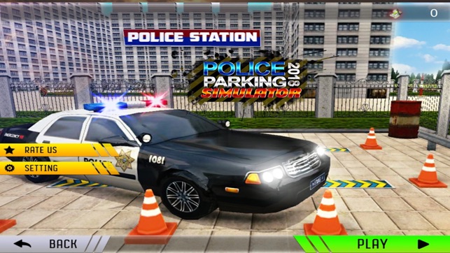 Police Car Parking Sim 2018(圖1)-速報App