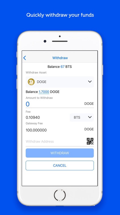 OpenLedger DEX Mobile Wallet screenshot-3