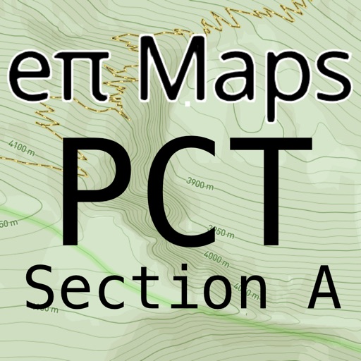 Offline PCT Map, Section A icon