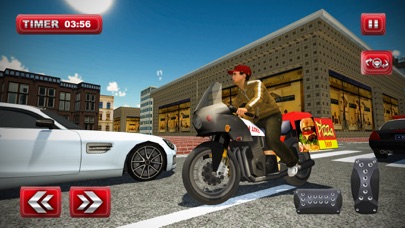 Pizza Delivery Bike Rider Game screenshot 1