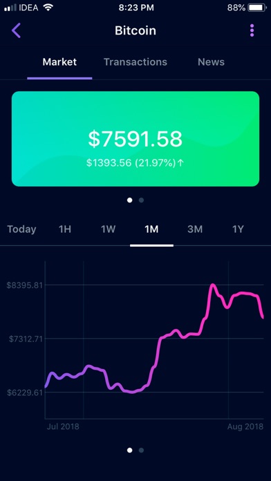 Lambo Crypto Portfolio Tracker screenshot 2