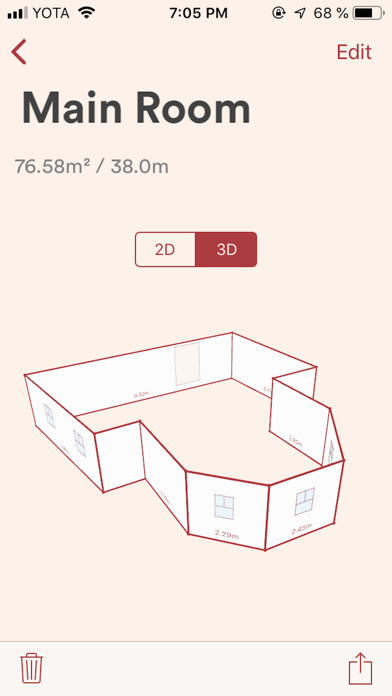PlanKit - Floor plan creator screenshot 2