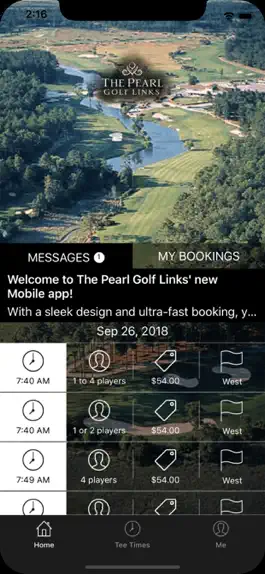 Game screenshot The Pearl Golf Links Tee Times mod apk