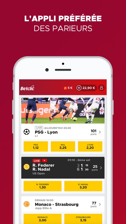 Betclic Paris Sportifs