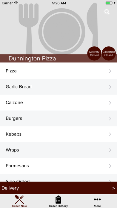 dunningtonpizza screenshot 2