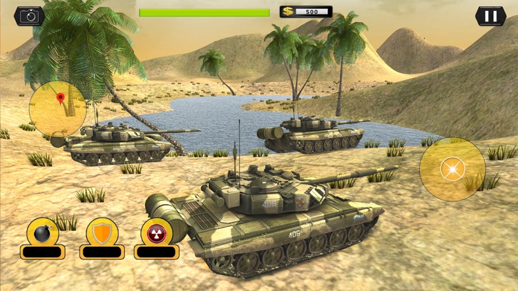 World War Tank Fury Fighting