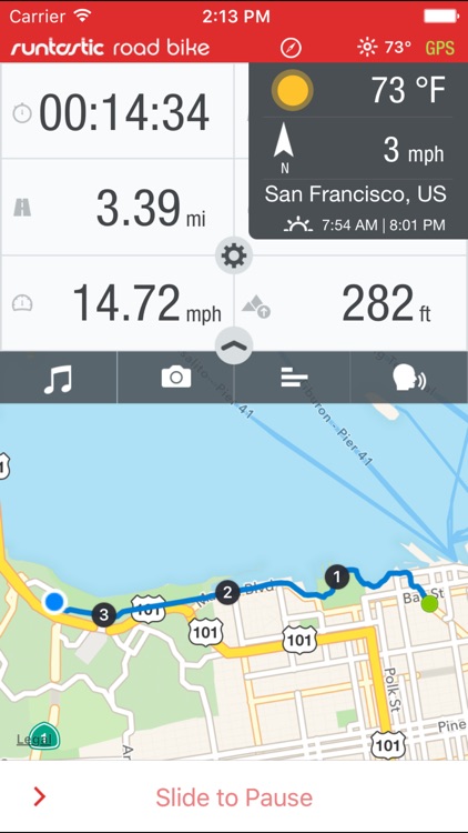 Runtastic Road Bike GPS