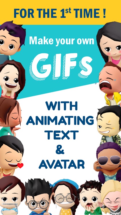 XPRESSO: 3D avatar gif sticker