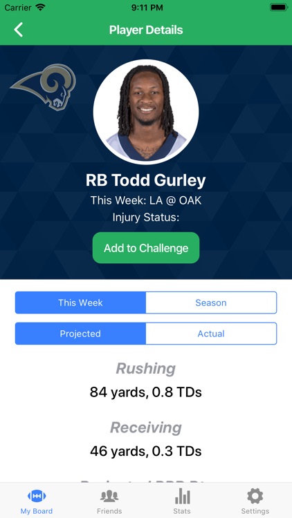 The Board 1v1 Fantasy Football screenshot-4