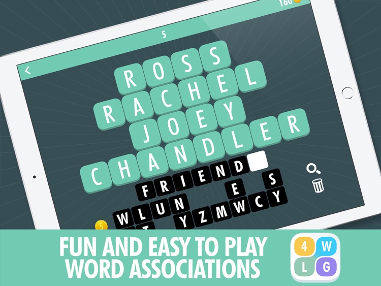 Four Word Link Game HD