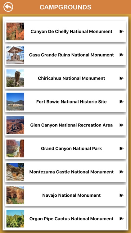 Arizona Parks National & State