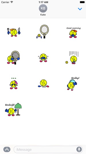 TennisMoji - Tennis Emoji Sticker(圖3)-速報App