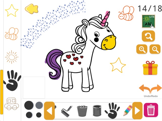 ‎Coloring book - fingers draw on the App Store