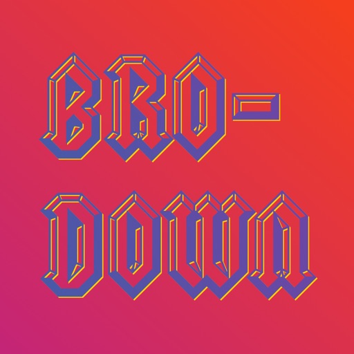 Bro-Down Sticker Pack