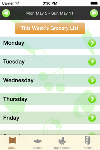 QuickGroceryList screenshot 2