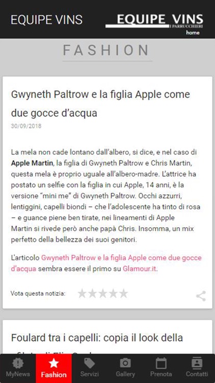 Equipe Vins I Parrucchieri