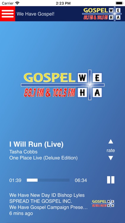 We Have Gospel | WEHA RADIO