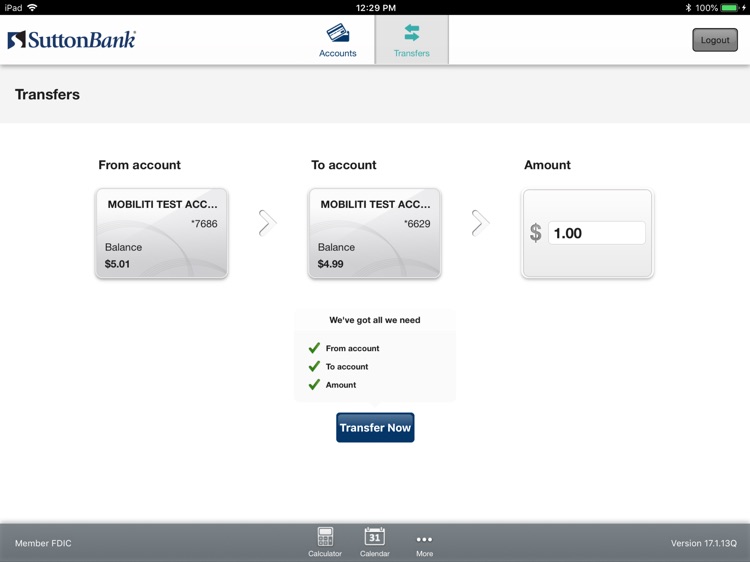 Sutton Bank Mobile Tablet screenshot-3