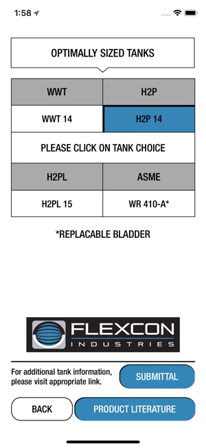 Flexcon Industries Tank Sizing(圖4)-速報App