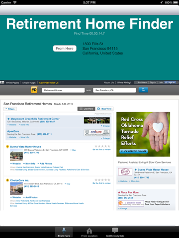Retirement Home Locator - náhled