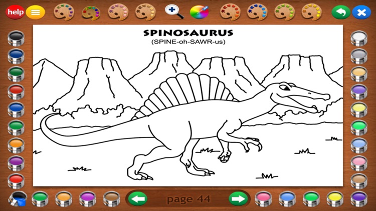 Coloring Book 2 Lite: Dinos screenshot-8