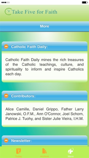 Take Five for Faith(圖3)-速報App