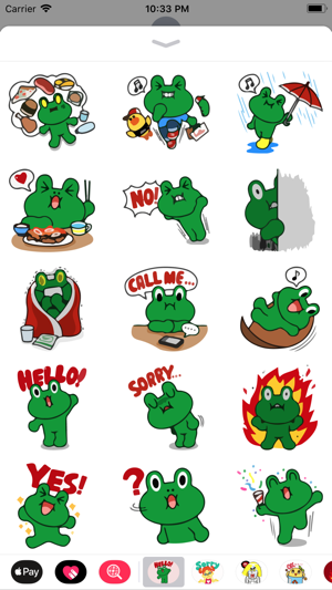 Grino is Witty Sticker Pack IM