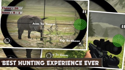 BIG Wilder Animal Hunting 3D screenshot 2