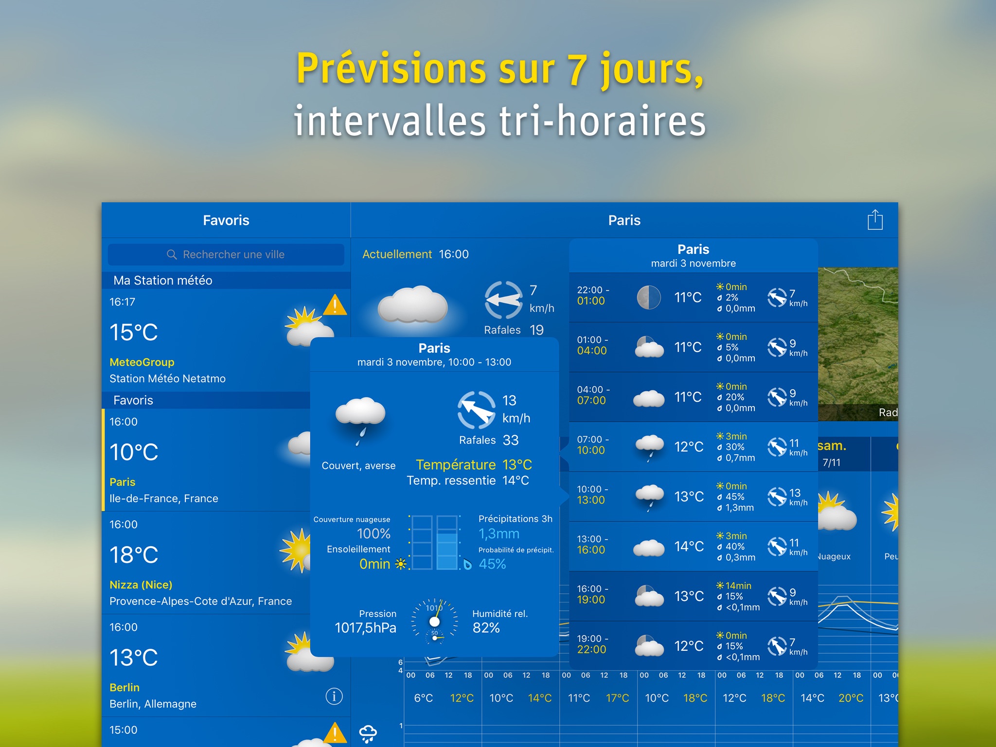 WeatherPro for iPad screenshot 2