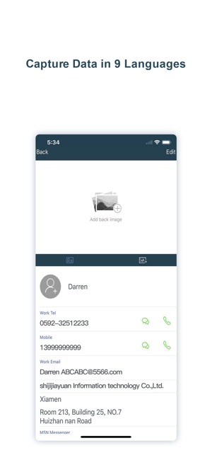 Business Card Scanner Sam Pro On The App Store
