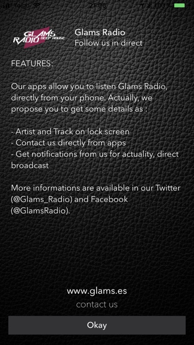 Glams Radio screenshot 4