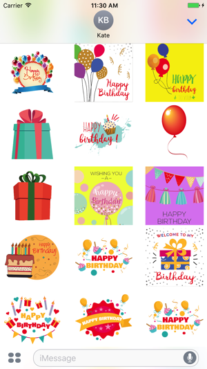 Happy Birthday - Great sticker pack(圖4)-速報App