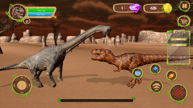 Dinosaur Multiplayer - RPG screenshot-5