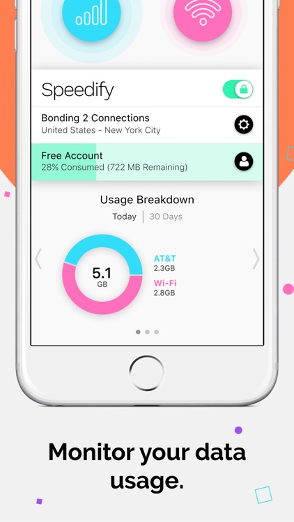 Speedify Bonding VPN screenshot-3