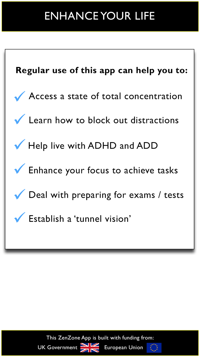 Attention control to achieve