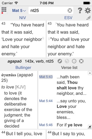 PARALLEL PLUS Bible-study app screenshot 4